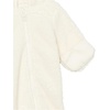 Amazon Essentials Unisex Babies’ Hooded Sherpa Fleece Bunting Suit(Ivory)