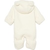 Amazon Essentials Unisex Babies’ Hooded Sherpa Fleece Bunting Suit(Ivory)