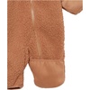 Amazon Essentials Unisex Babies’ Hooded Sherpa Fleece Bunting Suit(Light Caramel)