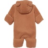 Amazon Essentials Unisex Babies’ Hooded Sherpa Fleece Bunting Suit(Light Caramel)