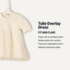 Amazon Essentials x Sofia Grainge Baby Girls’ Tulle Dress(Ivory)