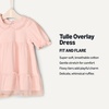 Amazon Essentials x Sofia Grainge Baby Girls’ Tulle Dress(Light Pink)