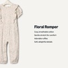 Amazon Essentials x Sofia Grainge Toddlers and Baby Girls’ Ruffle Romper(Pale Pink Sketch Floral)