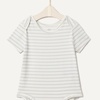 Amazon Essentials x Sofia Grainge Unisex Babies’ Short Sleeve Crewneck Bodysuit, Pack of 3(Dark Green/Sheep/Stripe)