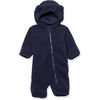 Amazon Essentials Unisex Babies’ Hooded Sherpa Fleece Bunting Suit(Dark Navy)