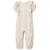 Amazon Essentials x Sofia Grainge Toddlers and Baby Girls’ Ruffle Romper(Pale Pink Sketch Floral)