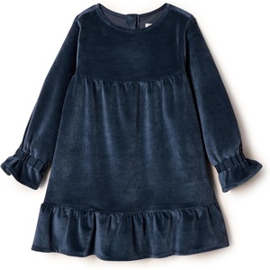 Amazon Essentials x Sofia Grainge Toddler and Baby Girls’ Longsleeve Corduroy Dress(Navy)