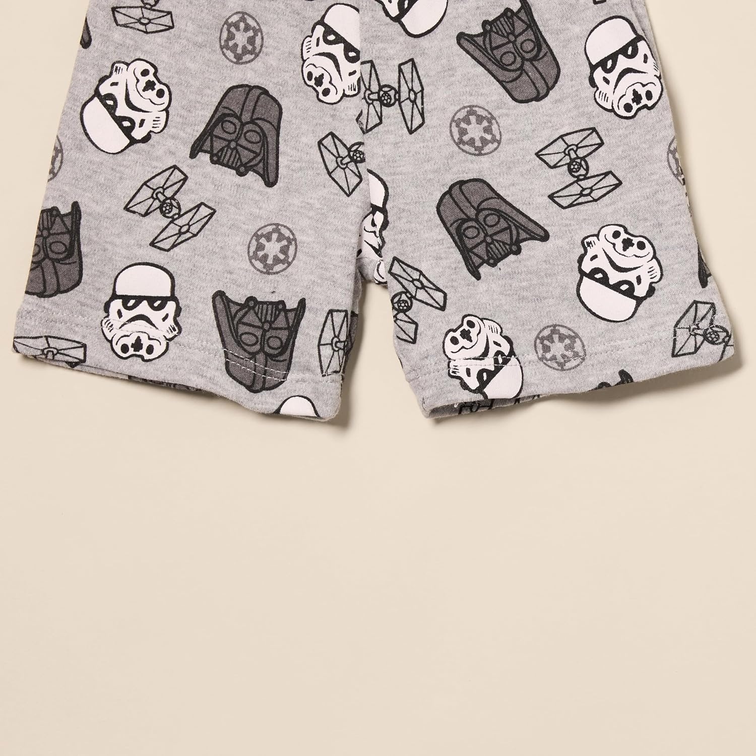 image:imageAmazon Essentials Disney Marvel Star Wars Baby Boys Cotton Knit Shorts MultipacksStar Wars Tiny Trooper