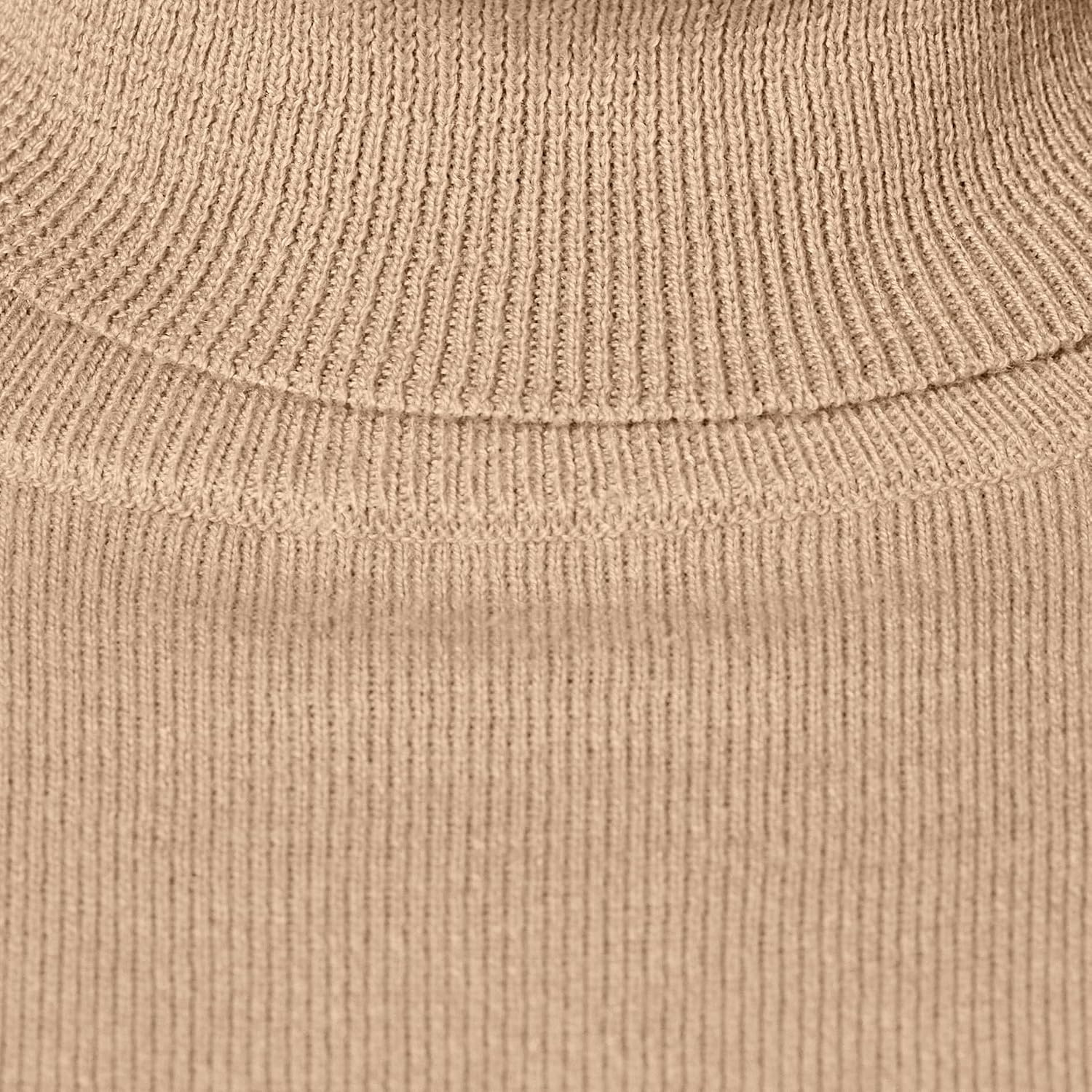 image:imageAmazon Essentials Womens ClassicFit Lightweight LongSleeve SweaterCamel Heather