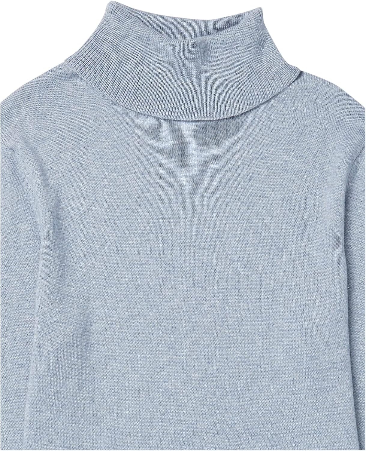 image:imageAmazon Essentials Womens ClassicFit Lightweight LongSleeve SweaterLight Indigo Heather