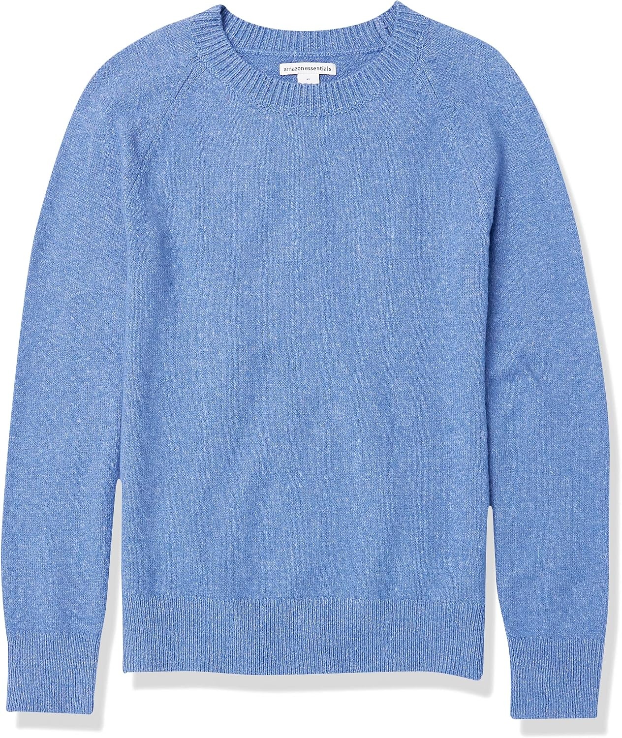 image:imageAmazon Essentials Womens Crewneck Sweater ClassicFit Soft Touch Long Sleeve PlusSize AvailableCornflower Blue