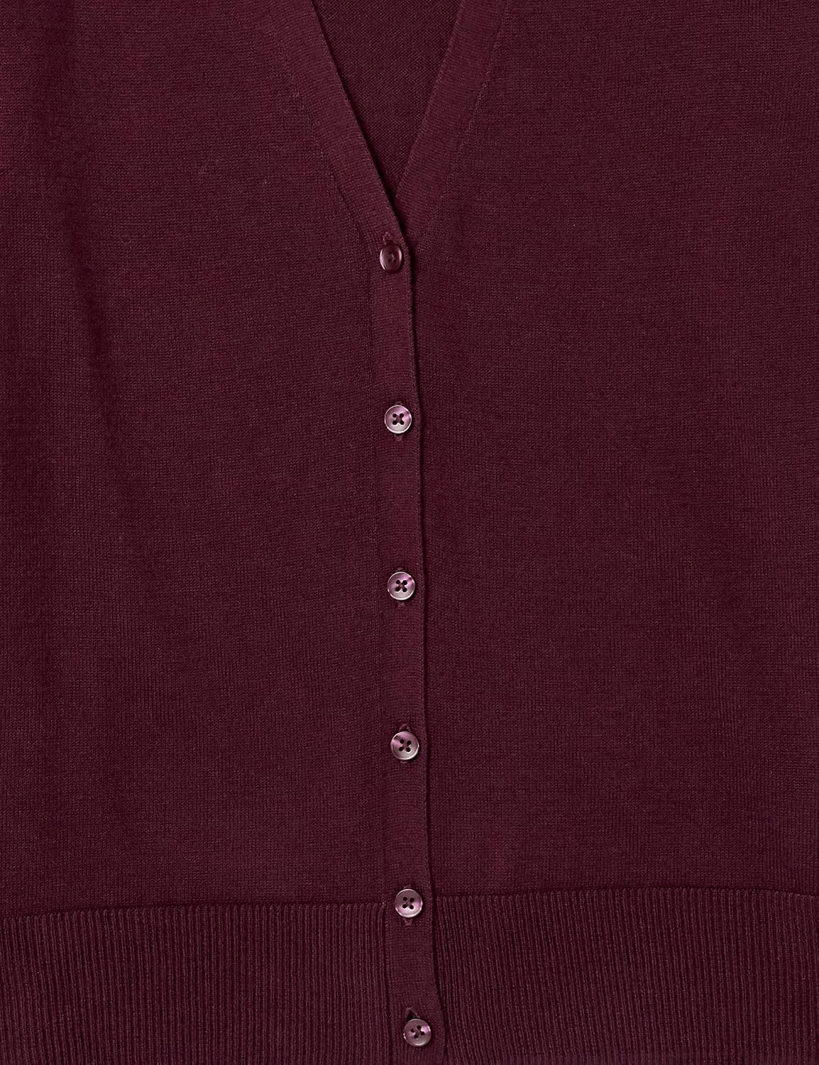 image:imageAmazon Essentials Womens Lightweight Cardigan SweaterBurgundy