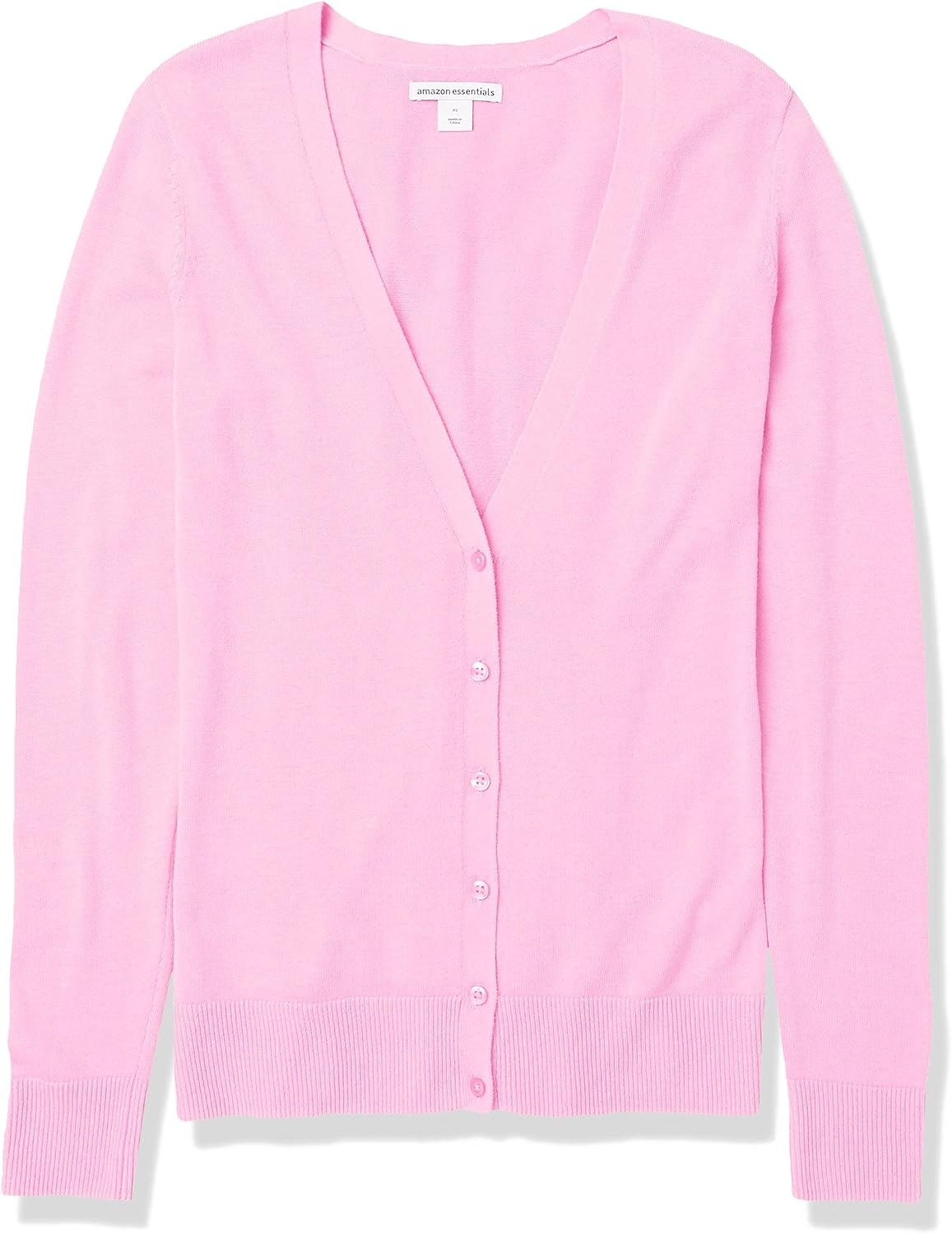 image:imageAmazon Essentials Womens Lightweight Cardigan SweaterPink