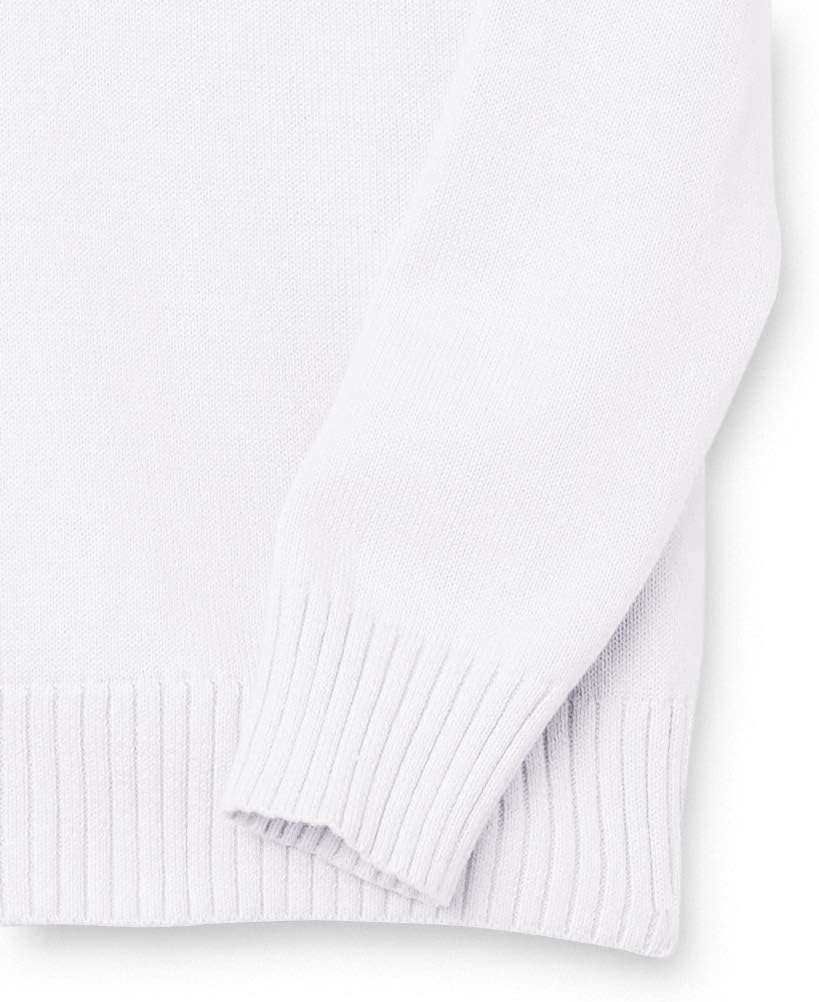 image:imageAmazon Essentials Womens Lightweight LongSleeve VNeck Cotton SweaterWhite