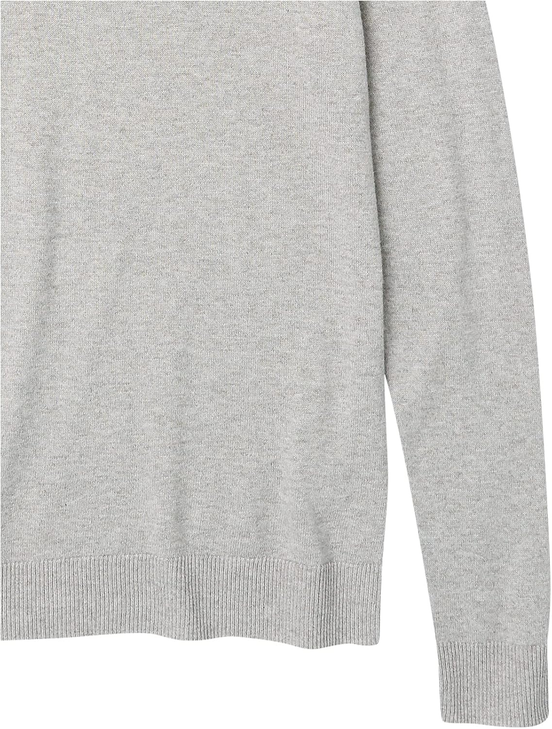 image:imageAmazon Essentials Womens Lightweight Mock Neck Pullover Sweater Regular Fit Available in Plus SizeLight Grey Heather