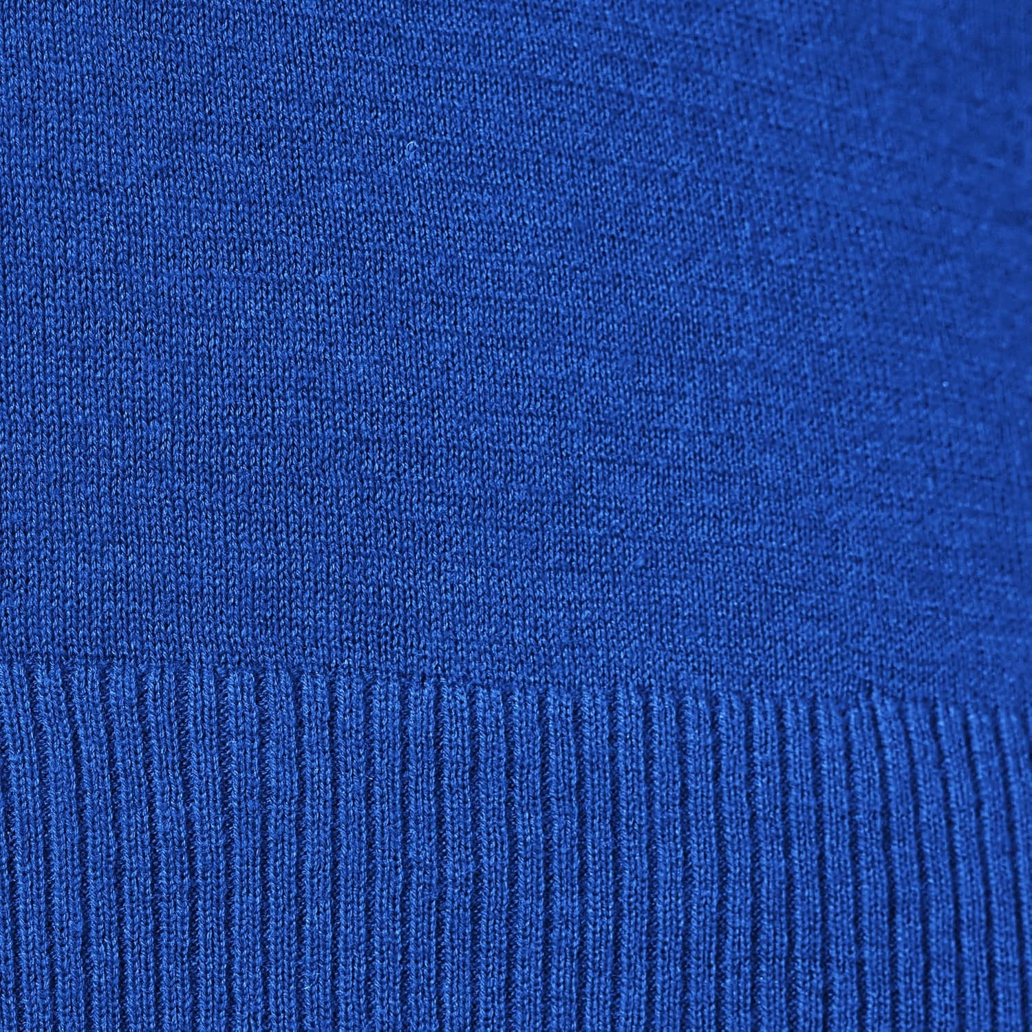 image:imageAmazon Essentials Womens Regular Fit Lightweight VNeck Tunic Sweater Long SleeveBright Blue