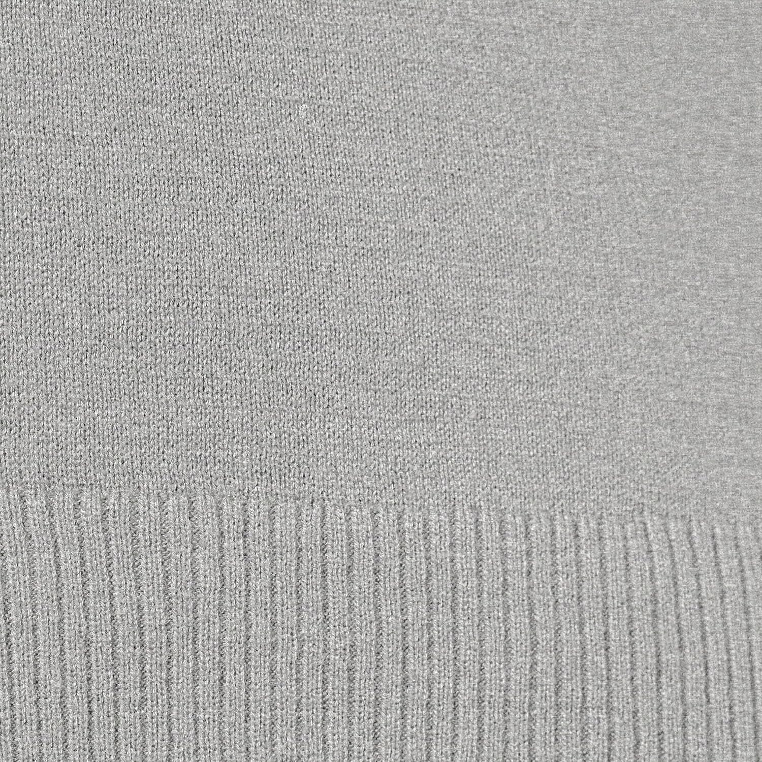 image:imageAmazon Essentials Womens Regular Fit Lightweight VNeck Tunic Sweater Long SleeveLight Grey Heather