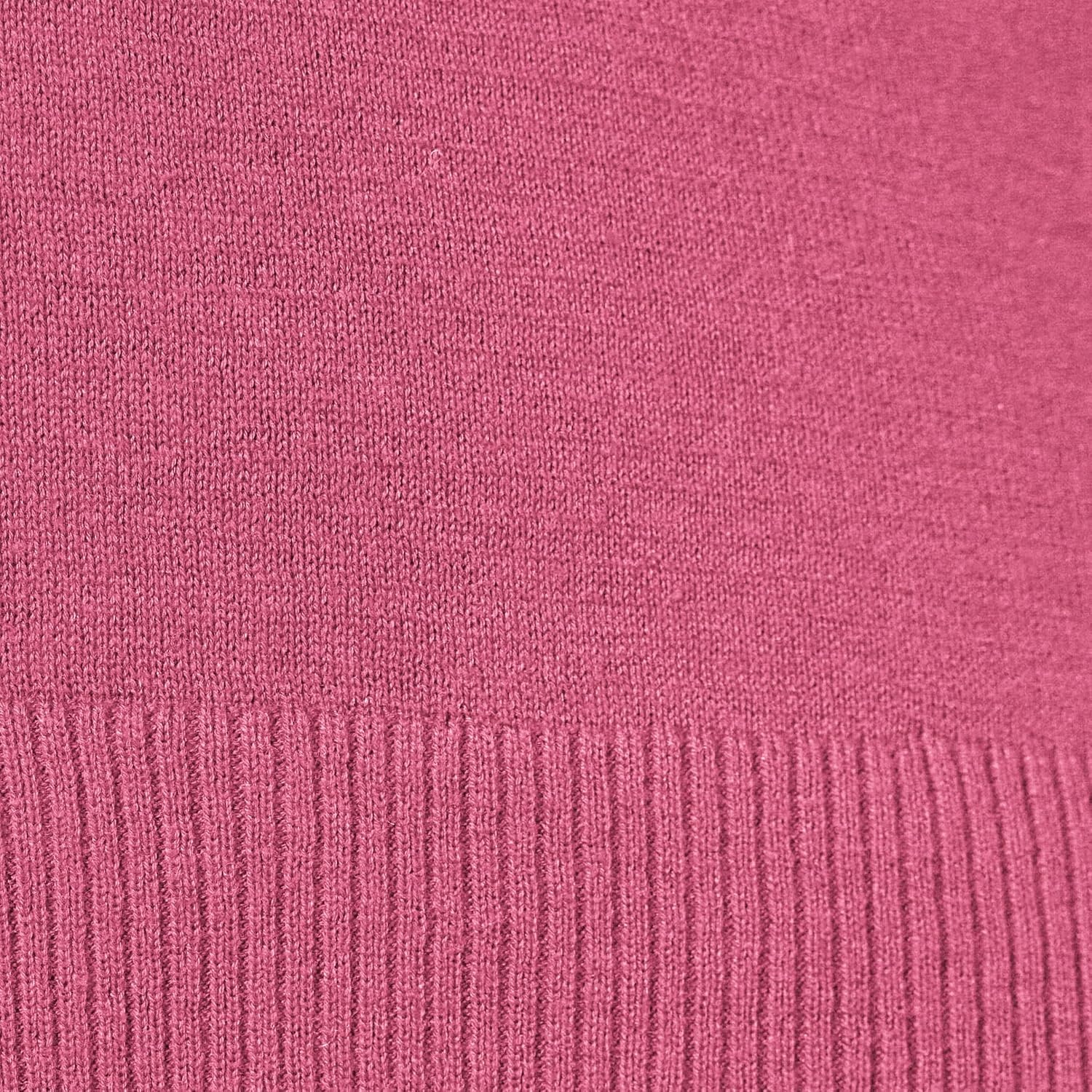 image:imageAmazon Essentials Womens Regular Fit Lightweight VNeck Tunic Sweater Long SleevePink Heather