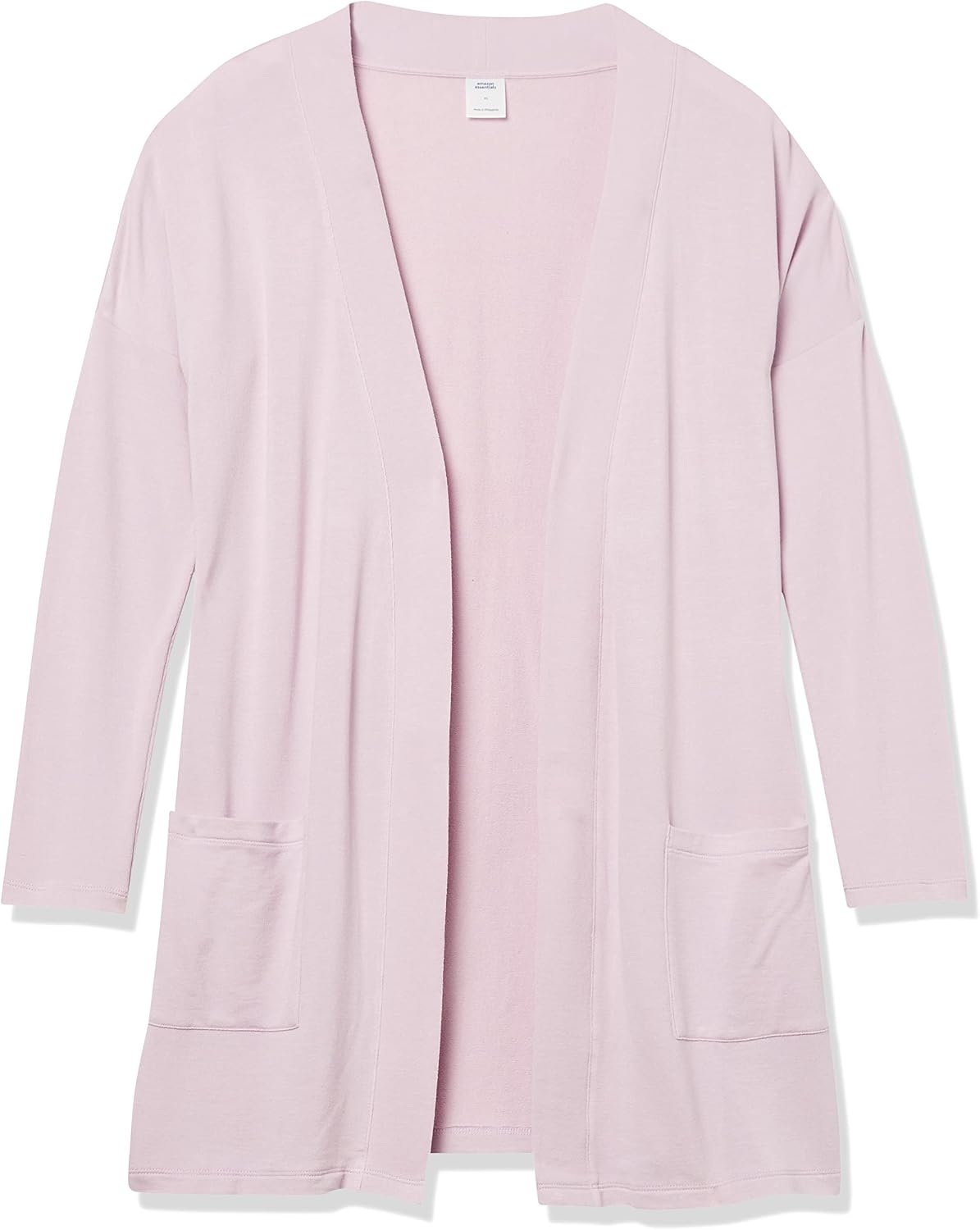 image:imageAmazon Essentials Womens RelaxedFit UltraLightweight OpenFront CardiganLavender