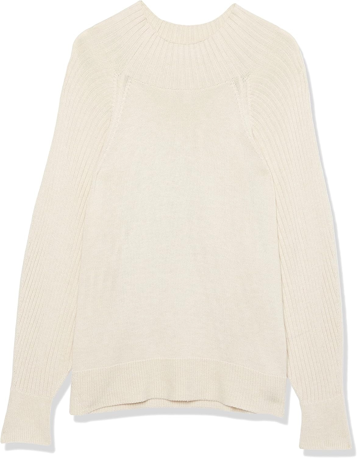 image:imageAmazon Essentials Womens Ultra Soft Oversized Cropped Cocoon Sweater Available in Plus Size Previously Daily RitualSand Heather