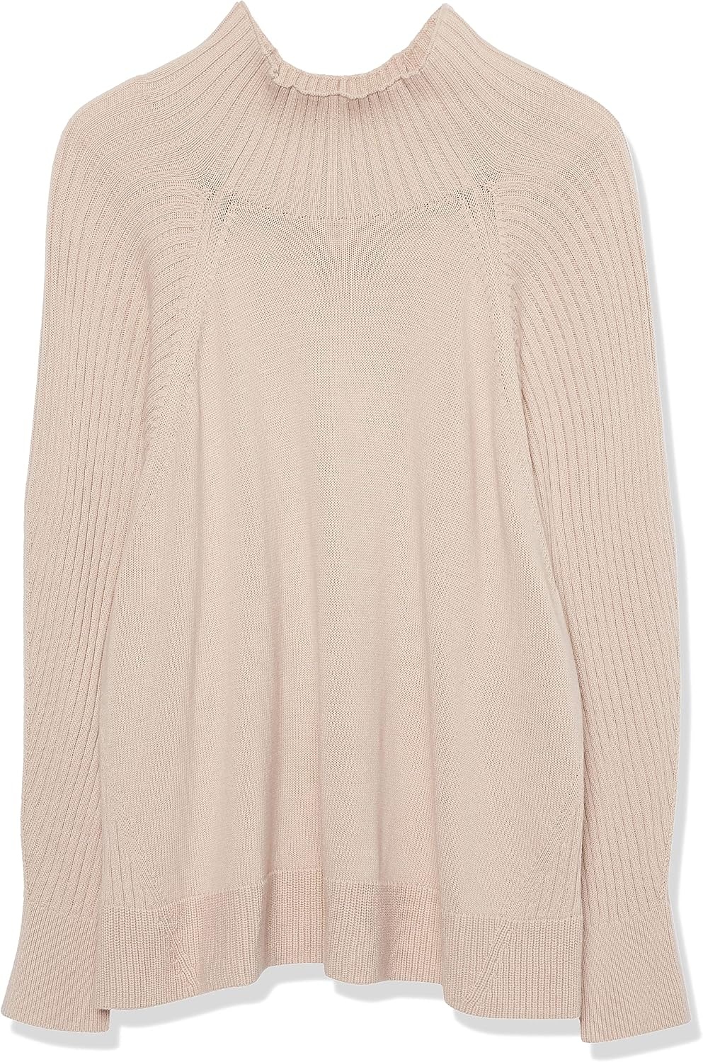 image:imageAmazon Essentials Womens Ultra Soft Oversized Cropped Cocoon Sweater Available in Plus Size Previously Daily RitualTaupe