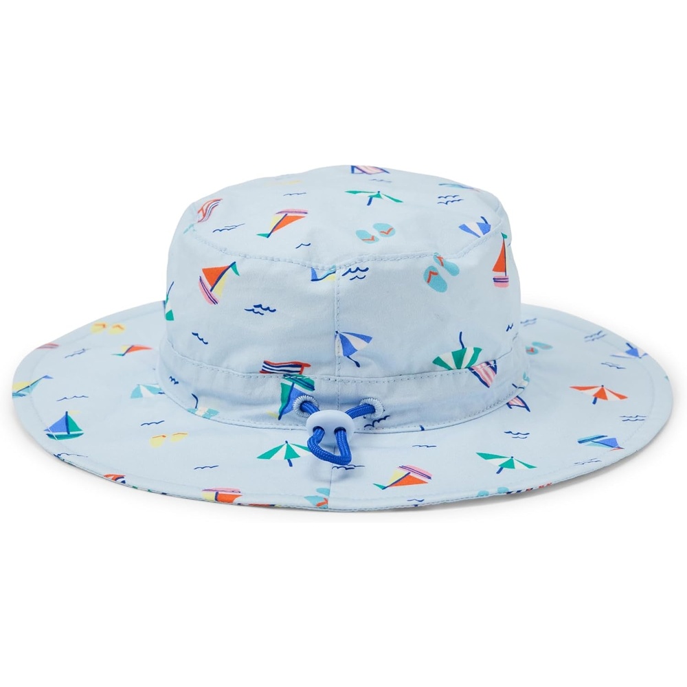 image:imageAmazon Essentials x Sofia Grainge Unisex Babies Cotton Bucket HatPale Blue Beach