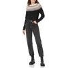 Amazon Essentials Crewneck Sweater for Women, Soft-Touch(Black  Classic Fairisle)