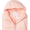 Amazon Essentials Unisex Babies’ Water-Resistant Winter Puffer Snowsuit for Boys and Girls(Blush)