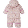 Amazon Essentials Unisex Babies’ Water-Resistant Winter Puffer Snowsuit for Boys and Girls(Ivory Delicate Floral)