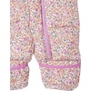 Amazon Essentials Unisex Babies’ Water-Resistant Winter Puffer Snowsuit for Boys and Girls(Ivory Delicate Floral)
