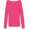 Amazon Essentials Women’s Classic-Fit Lightweight Long-Sleeve Sweater(Bright Pink)
