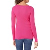 Amazon Essentials Women’s Classic-Fit Lightweight Long-Sleeve Sweater(Bright Pink)