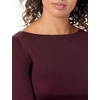 Amazon Essentials Women’s Classic-Fit Lightweight Long-Sleeve Sweater(Burgundy)