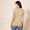Amazon Essentials Women’s Classic-Fit Lightweight Long-Sleeve Sweater(Camel Heather)