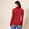Amazon Essentials Women’s Classic-Fit Lightweight Long-Sleeve Sweater(Dark Red)