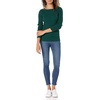 Amazon Essentials Women’s Classic-Fit Lightweight Long-Sleeve Sweater(Forest Green)