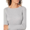 Amazon Essentials Women’s Classic-Fit Lightweight Long-Sleeve Sweater(Light Grey Heather)