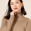 Amazon Essentials Women’s Classic-Fit Lightweight Long-Sleeve Sweater(Taupe Heather)