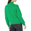 Amazon Essentials Women’s Cotton Pullover Sweater, Funnel-Neck (Available in Plus Size)(Green)