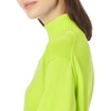 Amazon Essentials Women’s Cotton Pullover Sweater, Funnel-Neck (Available in Plus Size)(Lime Green)