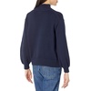 Amazon Essentials Women’s Cotton Pullover Sweater, Funnel-Neck (Available in Plus Size)(Navy)