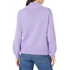 Amazon Essentials Women’s Cotton Pullover Sweater, Funnel-Neck (Available in Plus Size)(Purple)