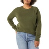 Amazon Essentials Women’s Crewneck Sweater, Classic-Fit, Soft Touch, Long Sleeve, Plus-Size Available(Dark Olive)