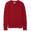 Amazon Essentials Women’s Crewneck Sweater, Classic-Fit, Soft Touch, Long Sleeve, Plus-Size Available(Dark Red)