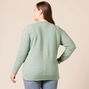 Amazon Essentials Women’s Crewneck Sweater, Classic-Fit, Soft Touch, Long Sleeve, Plus-Size Available(Sage Green Heather)