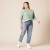 Amazon Essentials Women’s Crewneck Sweater, Classic-Fit, Soft Touch, Long Sleeve, Plus-Size Available(Sage Green Heather)