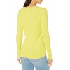 Amazon Essentials Women’s Lightweight Cable Knit Long Sleeve Sweater(Bright Yellow)