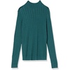 Amazon Essentials Women’s Lightweight Cable Knit Long Sleeve Sweater(Forest Green)