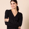 Amazon Essentials Women’s Lightweight Cardigan Sweater(Black)