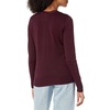 Amazon Essentials Women’s Lightweight Cardigan Sweater(Burgundy)